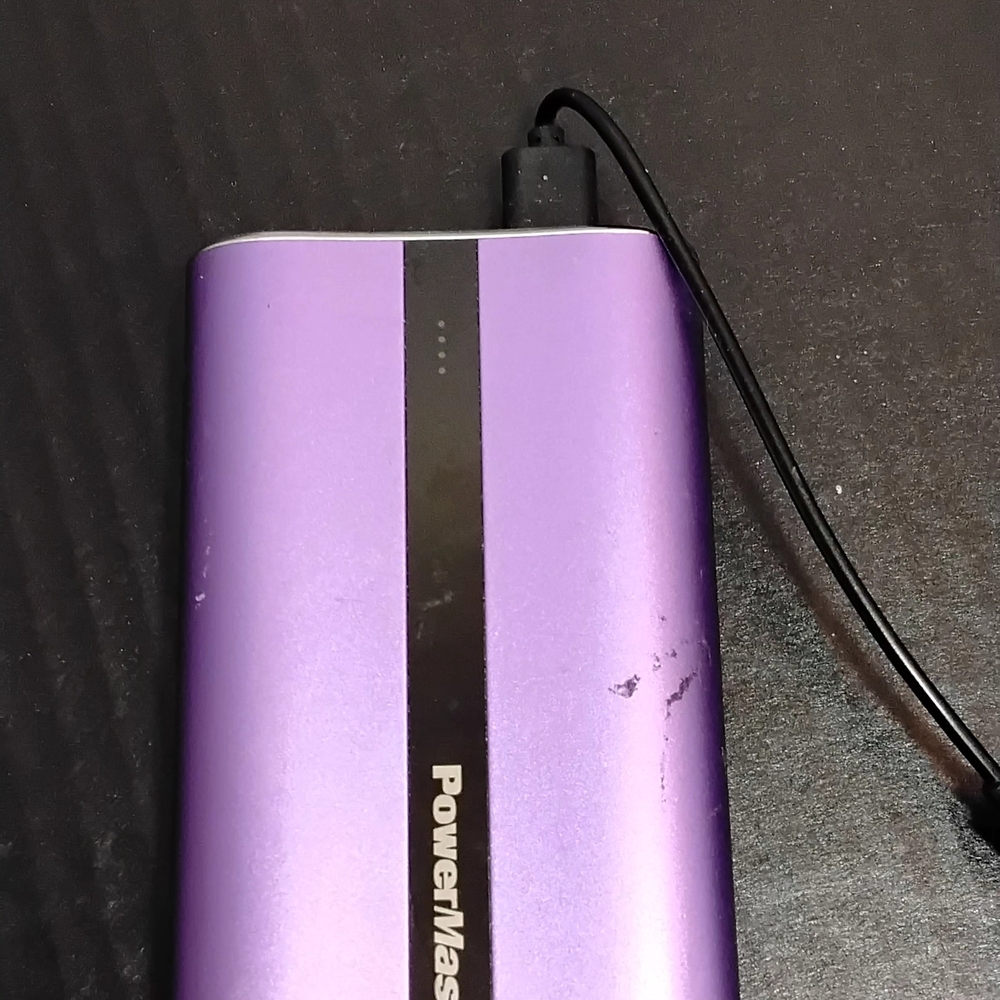 Purple Portable Charger